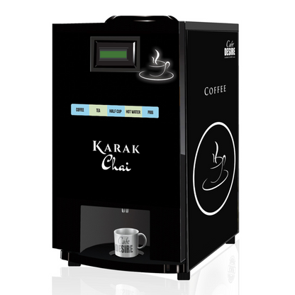 LED Coffee Tea Vending Machine - 4 Lane